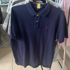 Polo Ralph Lauren Navy Blue collared shirt